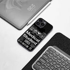 medical student back phone cover | glass case for iphone 13 pro max