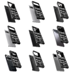 Durable Glass Back Mobile Case for iPhone, Samsung, OnePlus, Google Pixel, Redmi, Vivo, Oppo