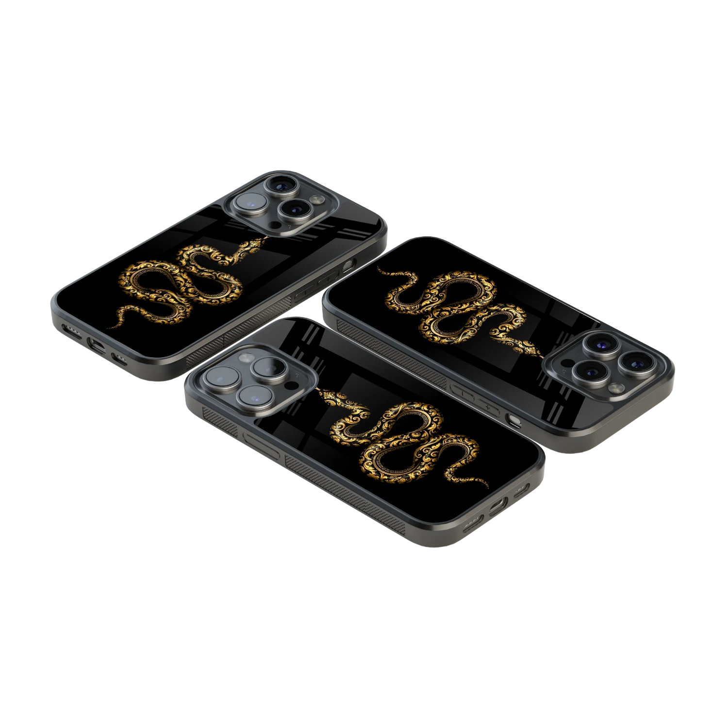 Luxury Glass Back Mobile Cover for iPhone, Samsung Galaxy, OnePlus, Pixel, Redmi & More