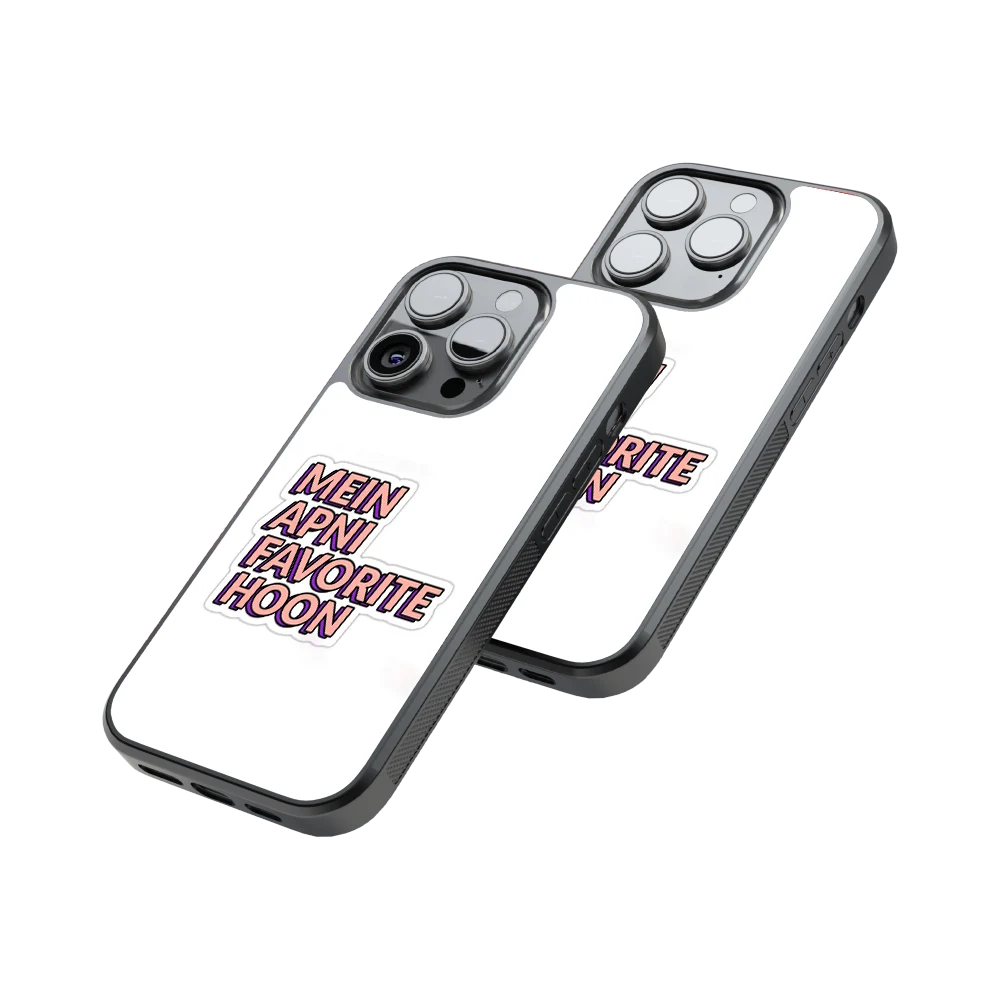 Protective Glass Back Phone Case Compatible with iPhone, Samsung, OnePlus, Pixel & More