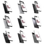 Durable Glass Back Mobile Case for iPhone, Samsung, OnePlus, Google Pixel, Redmi, Vivo, Oppo