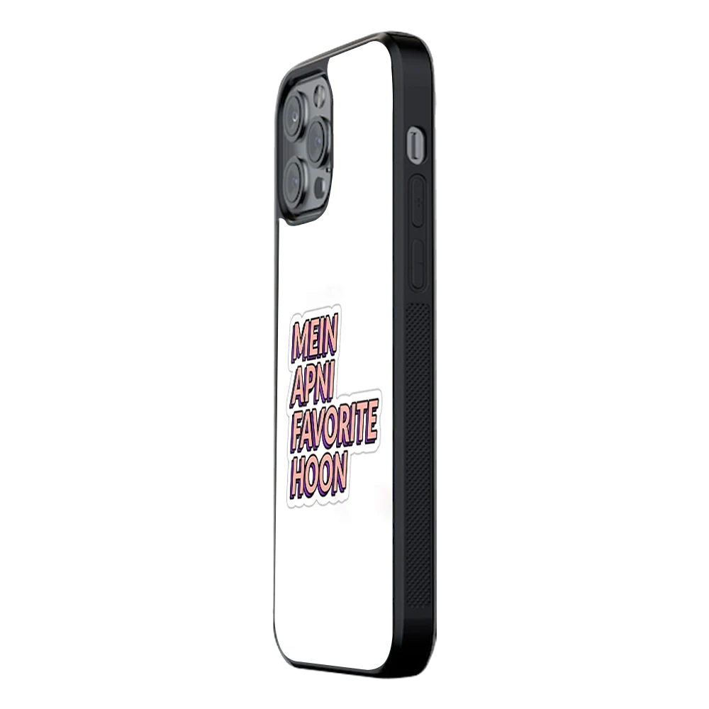 Slim Glass Back Phone Case for Multiple Brands iPhone, Samsung, Redmi, OnePlus, Oppo, Vivo