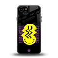 melt smile back phone cover | glass case for iphone 13