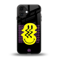 melt smile back phone cover | glass case for iphone 16