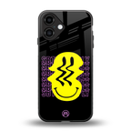 melt smile back phone cover | glass case for iphone 16