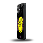 melt smile back phone cover | glass case for iphone 16