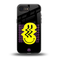 melt smile back phone cover | glass case for iphone 16e