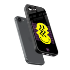 melt smile back phone cover | glass case for iphone 16e