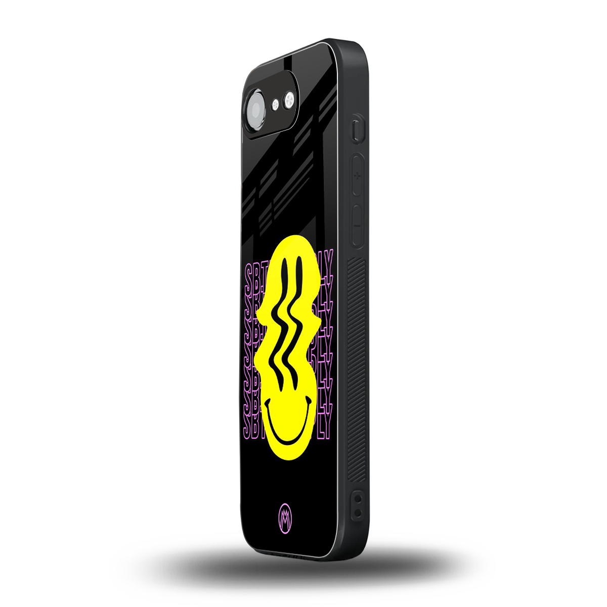 melt smile back phone cover | glass case for iphone 16e