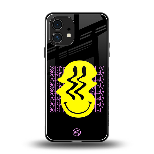 melt smile back phone cover | glass case for nothing phone 1