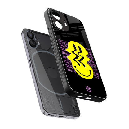 melt smile back phone cover | glass case for nothing phone 2