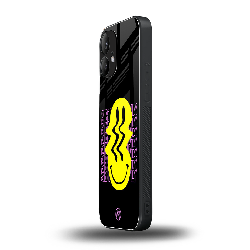 melt smile back phone cover | glass case for nothing phone 2
