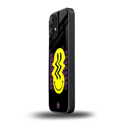 melt smile back phone cover | glass case for nothing phone 2