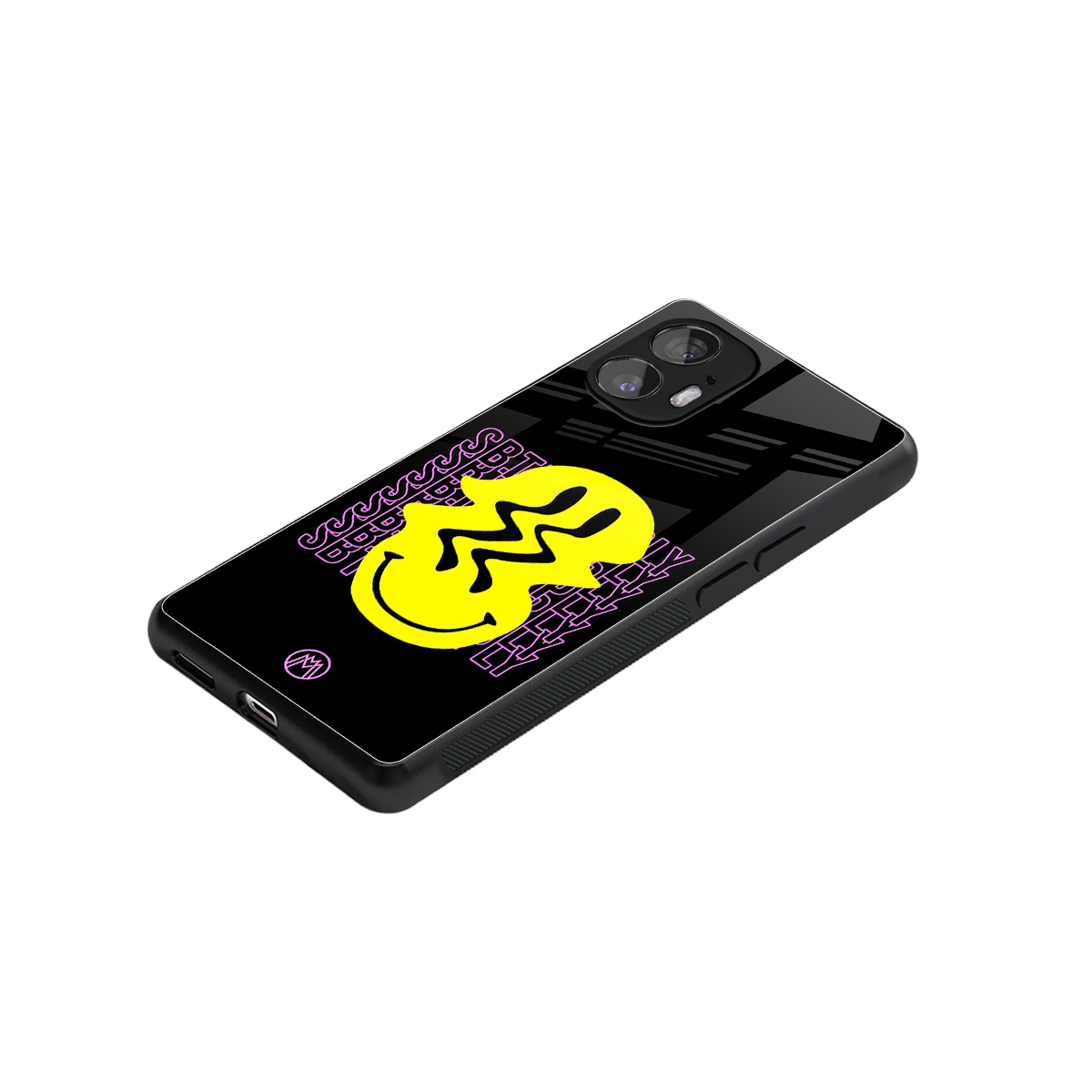 melt smile back phone cover | glass case for nothing phone 2