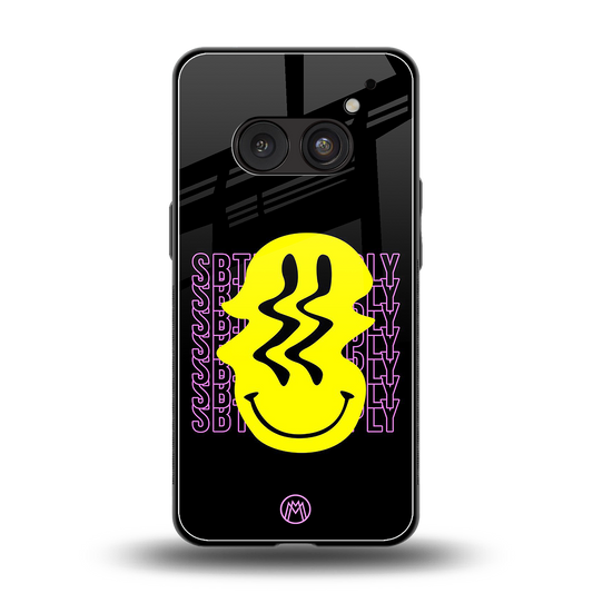 melt smile back phone cover | glass case for nothing phone 2a
