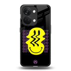 melt smile back phone cover | glass case for oneplus nord 3