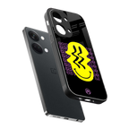 melt smile back phone cover | glass case for oneplus nord 3