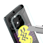 melt smile back phone cover | glass case for oneplus nord 3
