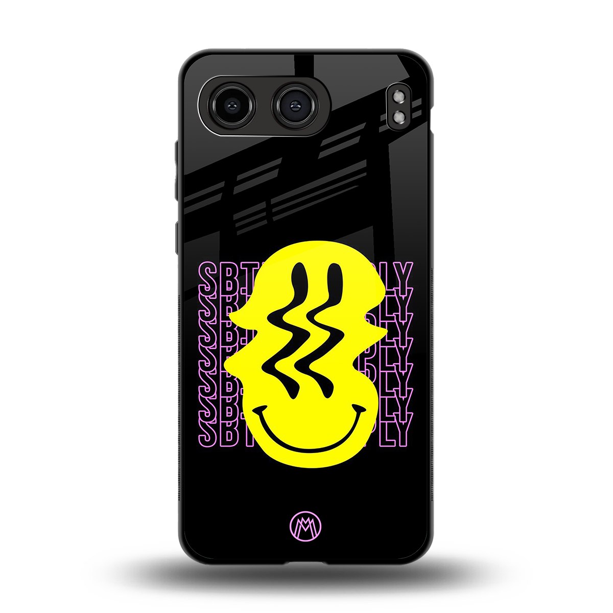 melt smile back phone cover | glass case for oneplus nord 4