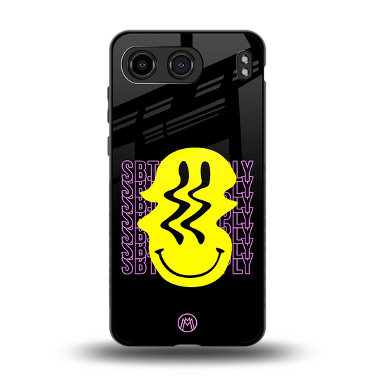 melt smile back phone cover | glass case for oneplus nord 4