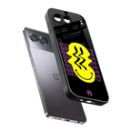 melt smile back phone cover | glass case for oneplus nord 4