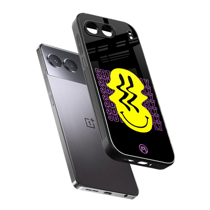 melt smile back phone cover | glass case for oneplus nord 4