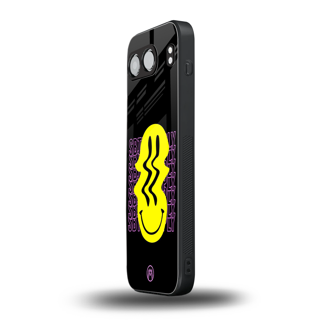 melt smile back phone cover | glass case for oneplus nord 4