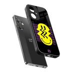 melt smile back phone cover | glass case for oneplus nord ce 3