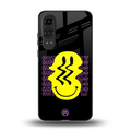 melt smile back phone cover | glass case for oneplus nord ce 4 lite
