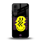 melt smile back phone cover | glass case for oneplus nord ce 4 lite