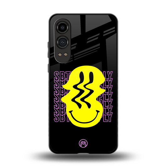 melt smile back phone cover | glass case for oneplus nord ce 4 lite
