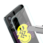 melt smile back phone cover | glass case for oneplus nord ce 4 lite
