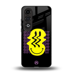 melt smile back phone cover | glass case for oneplus nord ce 4