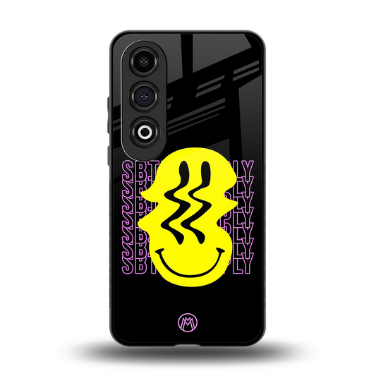 melt smile back phone cover | glass case for oneplus nord ce 4