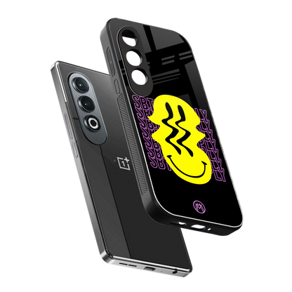 melt smile back phone cover | glass case for oneplus nord ce 4
