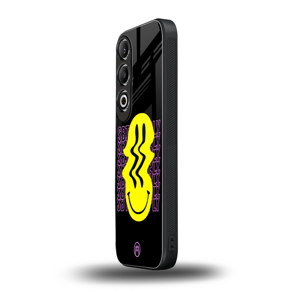 melt smile back phone cover | glass case for oneplus nord ce 4