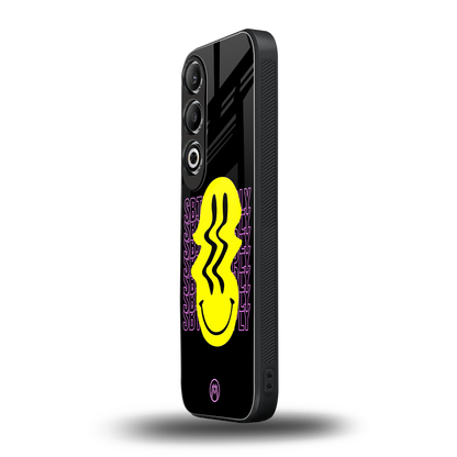 melt smile back phone cover | glass case for oneplus nord ce 4