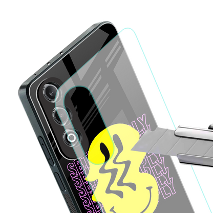melt smile back phone cover | glass case for oneplus nord ce 4