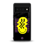 melt smile back phone cover | glass case for google pixel 6 pro
