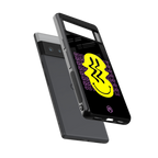 melt smile back phone cover | glass case for google pixel 6 pro