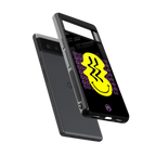 melt smile back phone cover | glass case for google pixel 6