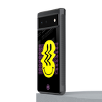 melt smile back phone cover | glass case for Google Pixel 6A