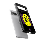 melt smile back phone cover | glass case for google pixel 7 pro