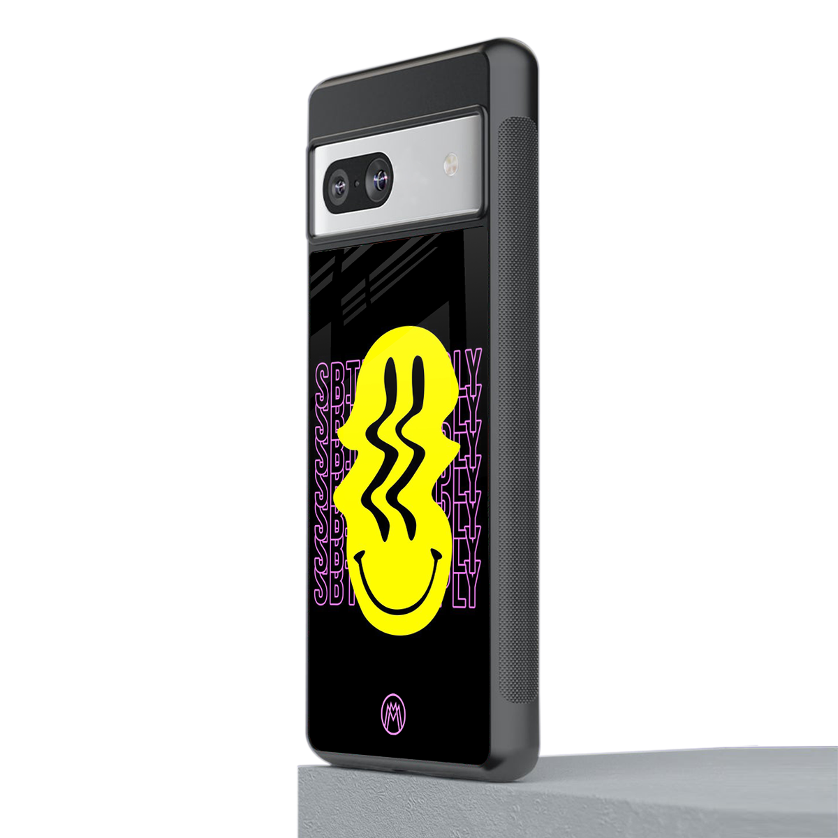 melt smile back phone cover | glass case for Google Pixel 7A