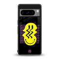 melt smile back phone cover | glass case for google pixel 8 pro