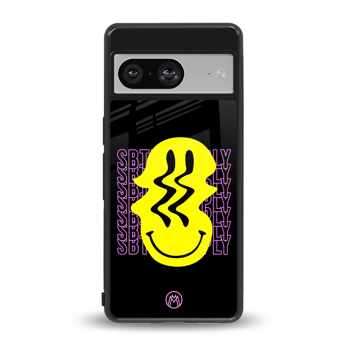 melt smile back phone cover | glass case for Google Pixel 8