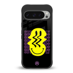 melt smile back phone cover | glass case for google pixel 9 pro
