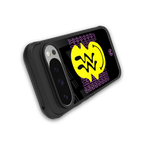 melt smile back phone cover | glass case for google pixel 9 pro