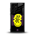 melt smile back phone cover | glass case for samsung galaxy s23 ultra