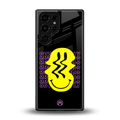 melt smile back phone cover | glass case for samsung galaxy s25 ultra